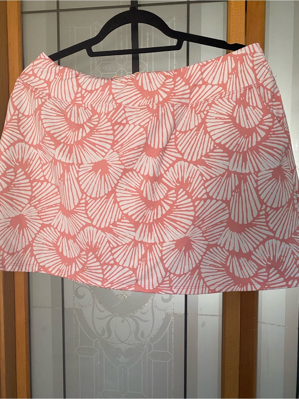 Tommy Bahama Pink and White Printed Skort With Pockets